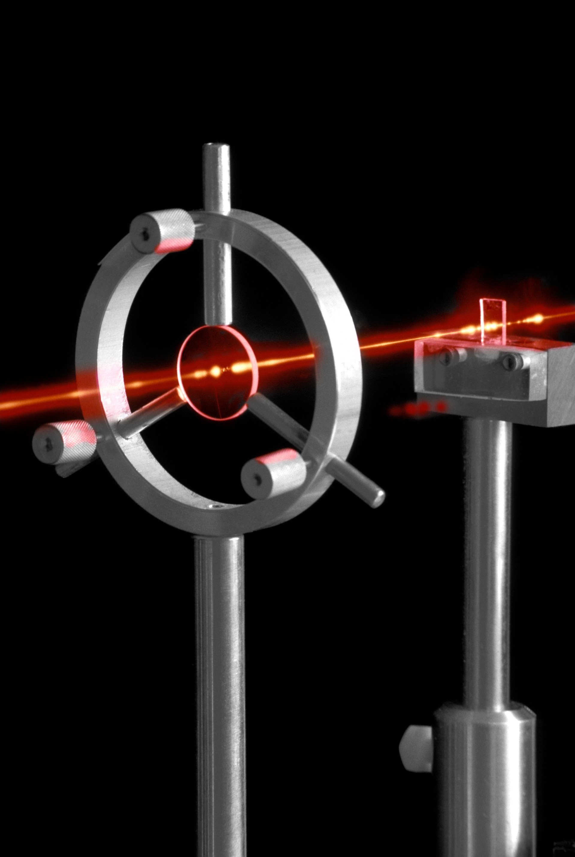 An example of a laser beam and how it works 